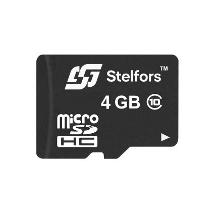 Карта памяти microSDHC   4GB Stelfors class 10 (без адаптера)