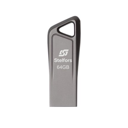 Флеш-накопитель 64GB USB 2.0 Stelfors 114 серия (метал.черный)
