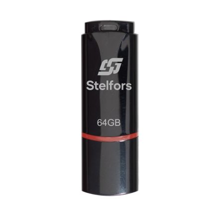 Флеш-накопитель 64GB USB 2.0 Stelfors Classic серия (черный)