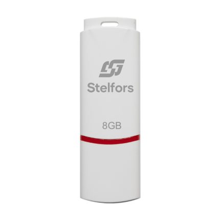 Флеш-накопитель 8GB USB 2.0 Stelfors Classic серия (белый)